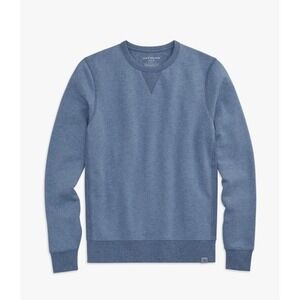 Mack Weldon Sweatshirt ACE Crew Neck Pullover Stretch Knit Blue Medium